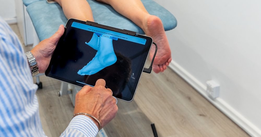 3D scan for Foot Orthoses